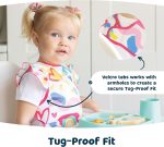 Tiny Twinkle Mess Proof Baby Bib - Waterproof Baby Apron - Machine Washable - PVC, BPA, & Phthalate Free - Great Travel Bib… - Image 4